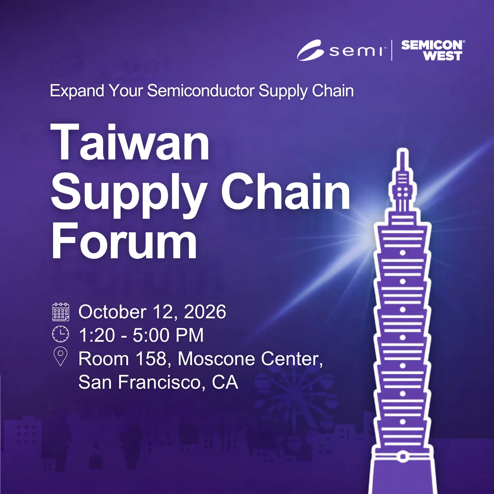 Taiwan Supply Chain Forum